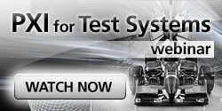 PXI for test systems webinar