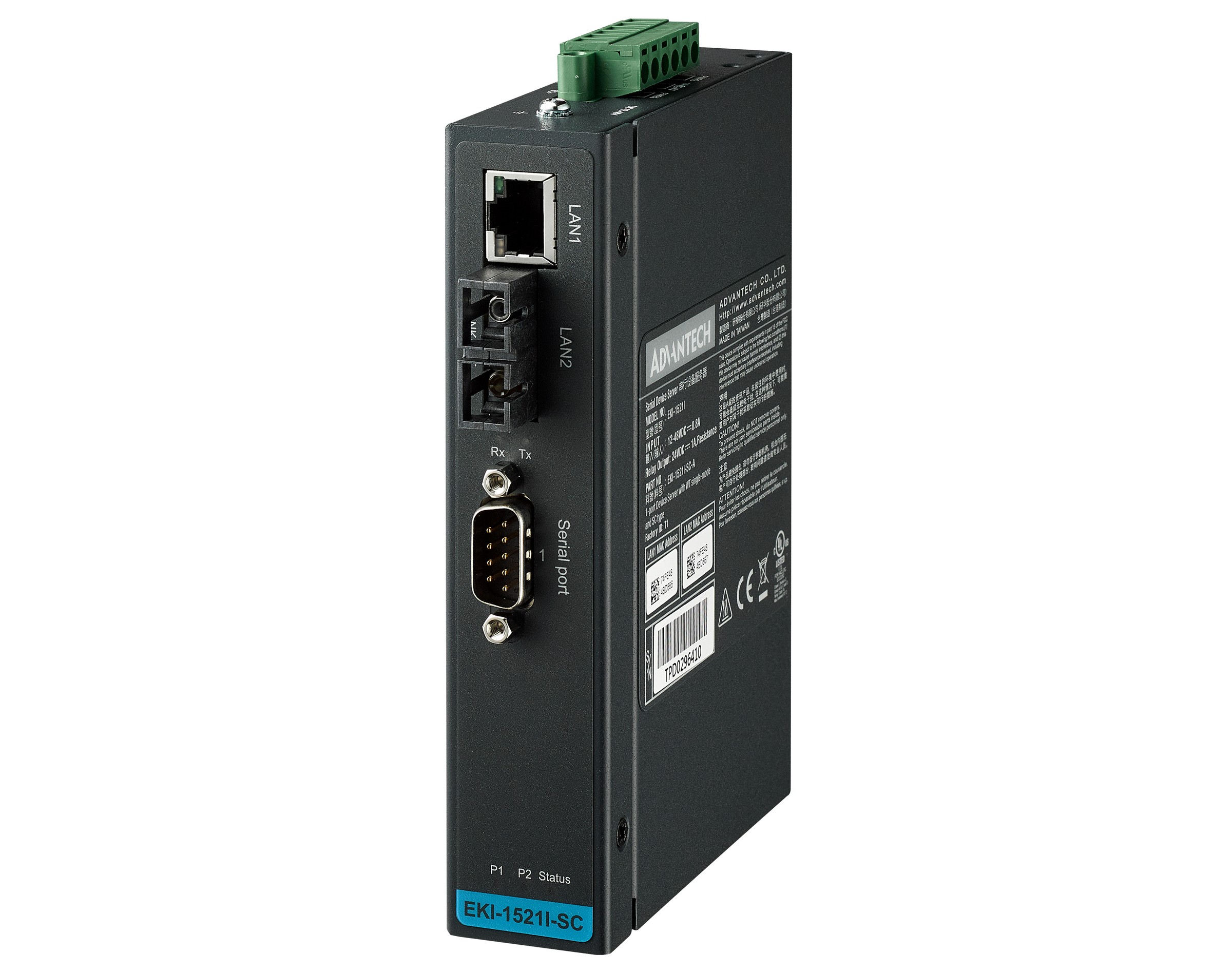 Advantech EKI-1521I-SC-A | Serial To Ethernet Converters / Device Servers