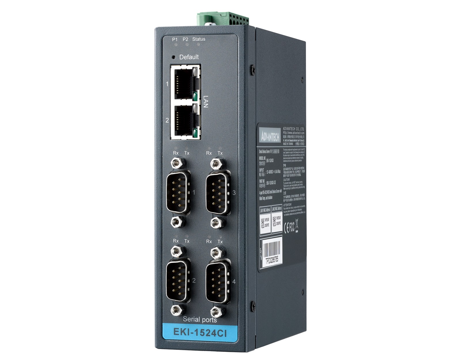 EKI-1524CI-CE | Serial To Ethernet Converters / Device Servers