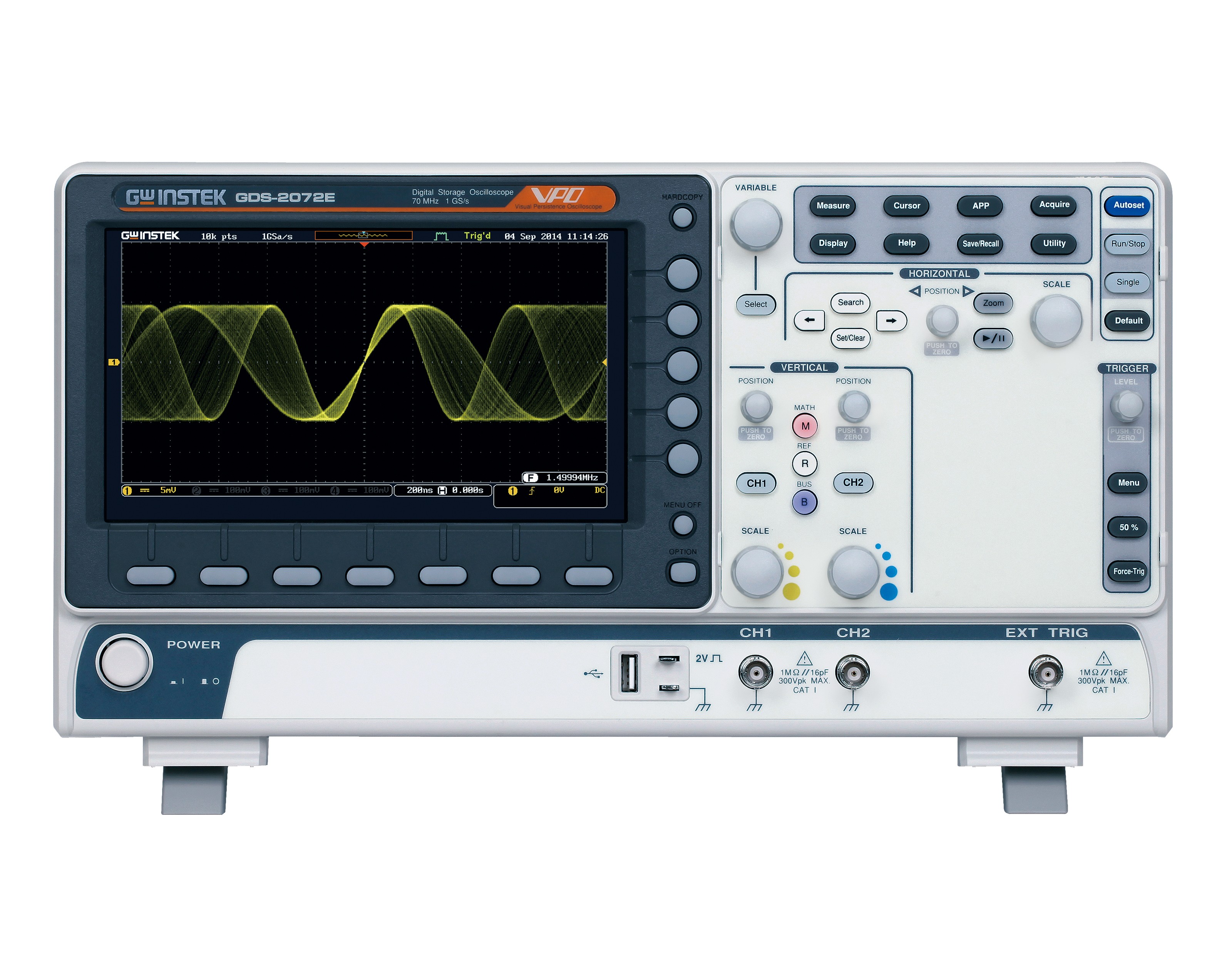 Gw Instek Gds E Digital Oscilloscopes