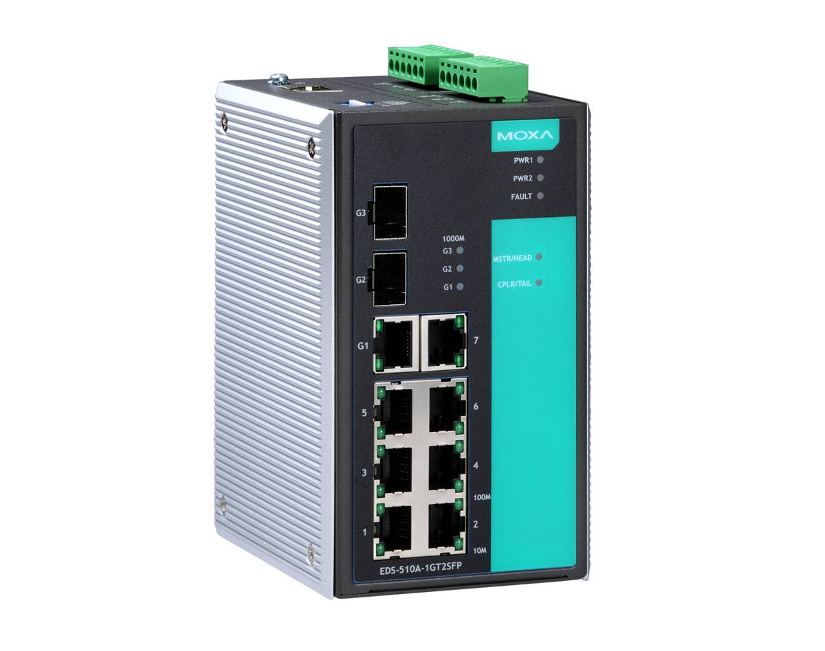 Moxa EDS-510A series | Industrial Ethernet