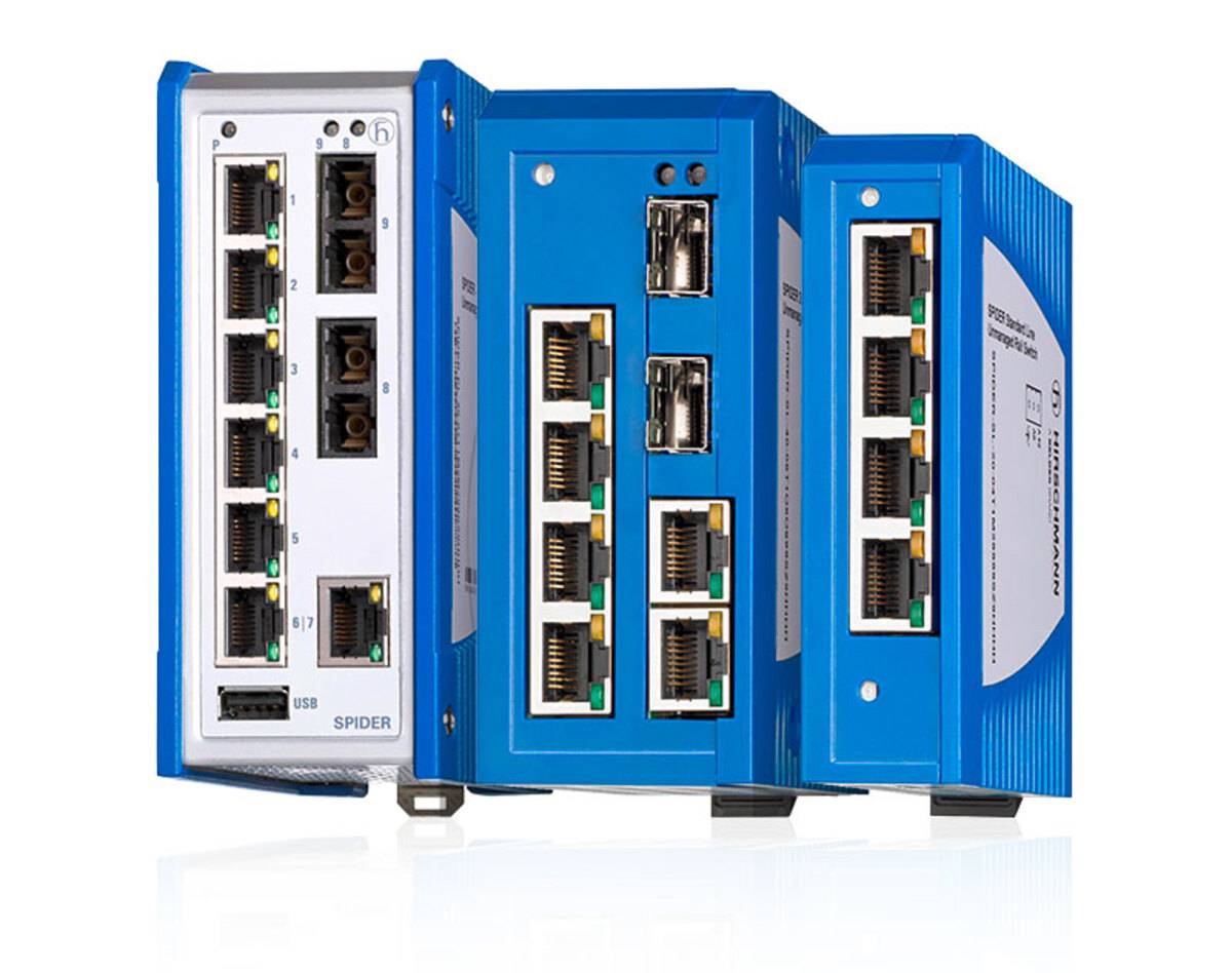 Belden Hirschmann SPIDER III series | Industrial Ethernet